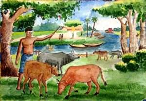 সবুজের পথে গ্রামবাংলা