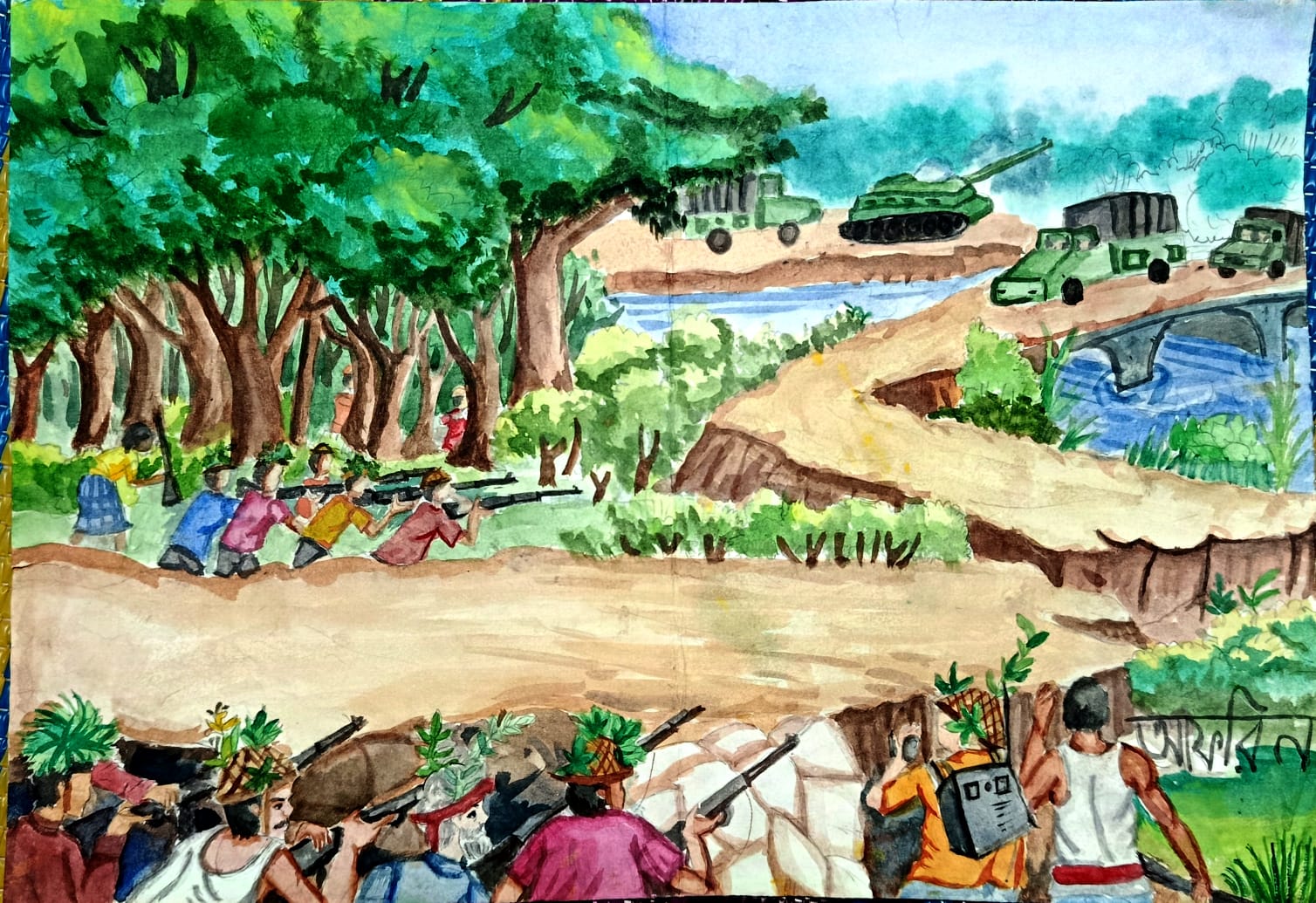 মুক্তির জন্য লড়াই