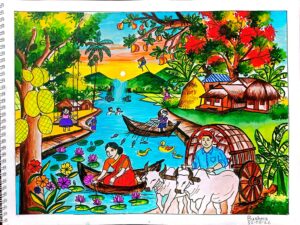 চিরচেনা পল্লী রূপ