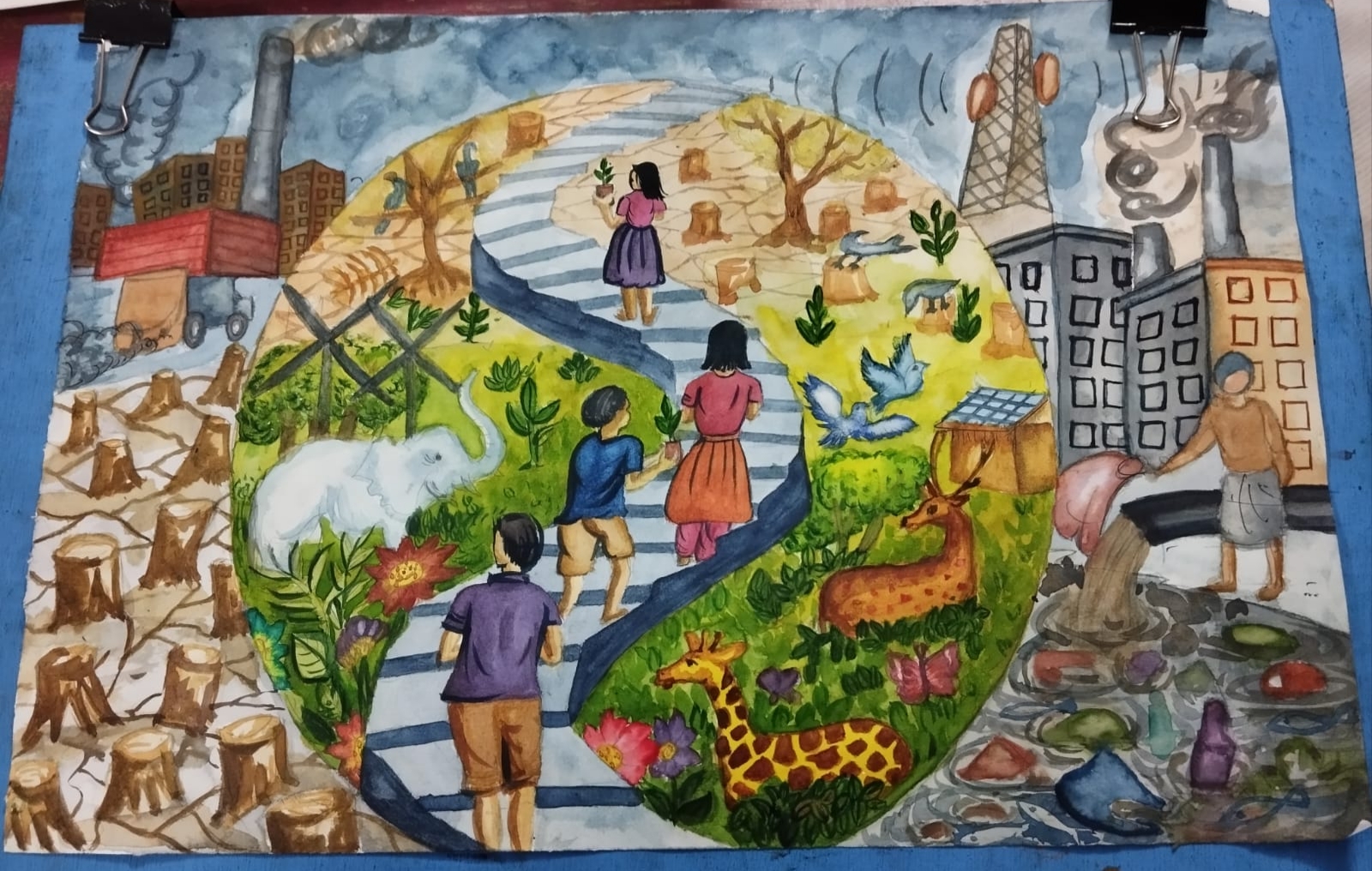 “সবুজের বুকে স্বপ্ন”